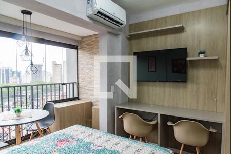 Sala/quarto de kitnet/studio para alugar com 1 quarto, 22m² em Vila Mariana, São Paulo