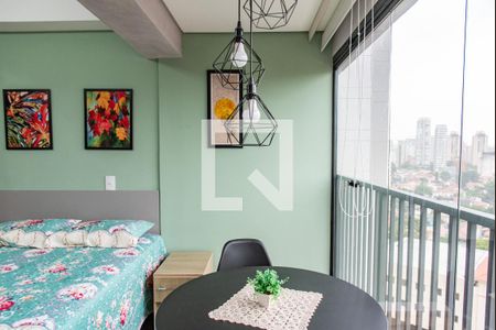 Varanda de kitnet/studio para alugar com 1 quarto, 22m² em Vila Mariana, São Paulo