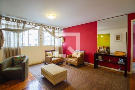 Sala de apartamento à venda com 3 quartos, 110m² em Jardim Paulista, São Paulo