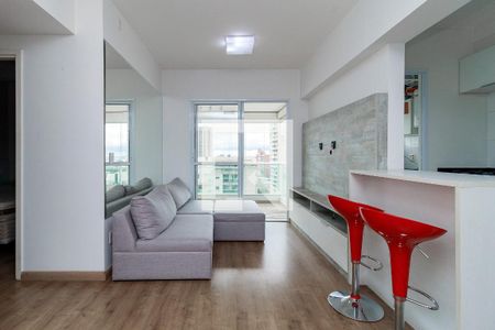 Sala de apartamento para alugar com 1 quarto, 47m² em Jardim Santo Amaro, São Paulo