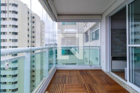 Varanda  de apartamento para alugar com 1 quarto, 47m² em Jardim Santo Amaro, São Paulo