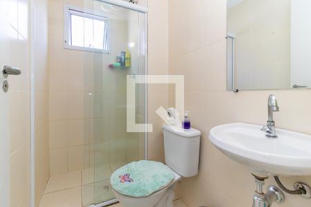 Banheiro de apartamento à venda com 2 quartos, 48m² em Vila Jacuí, São Paulo