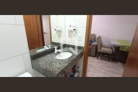 Banheiro - torneira de apartamento à venda com 2 quartos, 47m² em Vila Tibiriçá, Santo André
