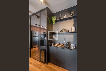 Sala de apartamento à venda com 1 quarto, 60m² em Pinheiros, São Paulo