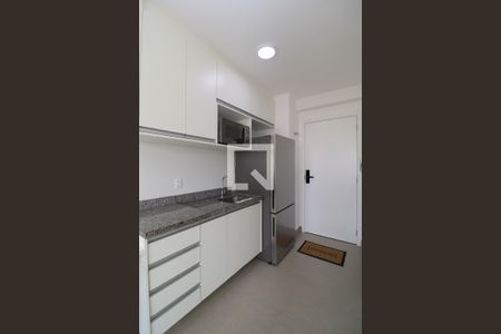 Cozinha de kitnet/studio para alugar com 1 quarto, 25m² em Pinheiros, São Paulo