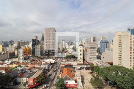 Vista de kitnet/studio para alugar com 1 quarto, 25m² em Pinheiros, São Paulo