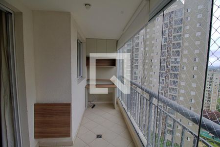 Varanda da Sala de apartamento para alugar com 2 quartos, 69m² em Vila Andrade, São Paulo