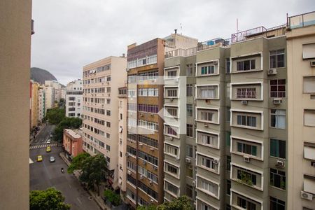 Vista do Quarto de apartamento para alugar com 1 quarto, 39m² em Copacabana, Rio de Janeiro