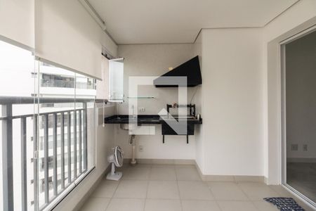Varanda Gourmet  de apartamento para alugar com 2 quartos, 74m² em Cidade Mãe do Céu, São Paulo
