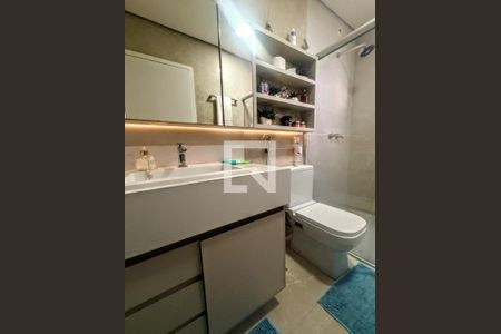 Banheiro do Quarto 1 de apartamento à venda com 4 quartos, 186m² em Silveira, Belo Horizonte