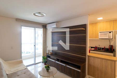 Sala de apartamento à venda com 2 quartos, 85m² em Vila Itapura, Campinas