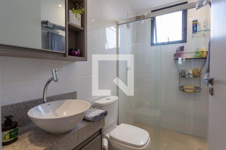 Banheiro da Suíte de apartamento à venda com 2 quartos, 120m² em União, Belo Horizonte