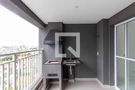 Varanda Sala de apartamento para alugar com 2 quartos, 56m² em Jardim Matarazzo, São Paulo