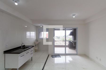 Sala e Cozinha Integrada de apartamento para alugar com 2 quartos, 56m² em Jardim Matarazzo, São Paulo