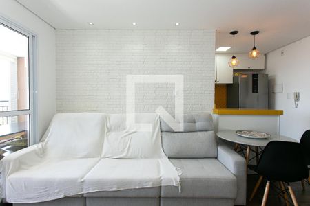 Sala - Sofá de apartamento à venda com 2 quartos, 58m² em Tatuapé, São Paulo