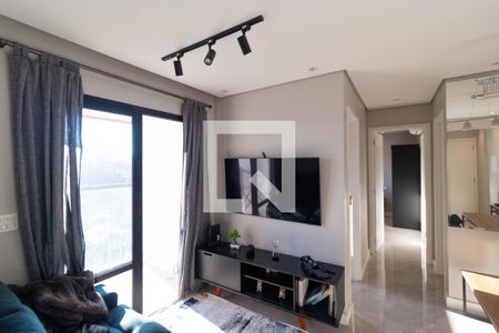 Sala de apartamento à venda com 2 quartos, 53m² em Parque Brasília, Campinas