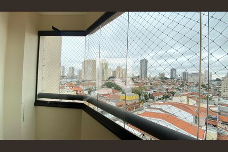 Varanda da Sala de apartamento para alugar com 2 quartos, 55m² em Mooca, São Paulo