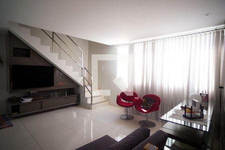 Sala de apartamento à venda com 3 quartos, 240m² em Itapoã, Belo Horizonte