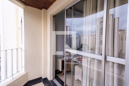 Varanda  de apartamento à venda com 3 quartos, 80m² em Vila Gomes Cardim, São Paulo