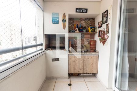 Varanda gourmet de apartamento à venda com 3 quartos, 89m² em Vila Dom Pedro Ii, São Paulo