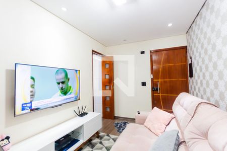 Sala de apartamento à venda com 2 quartos, 98m² em Utinga, Santo André