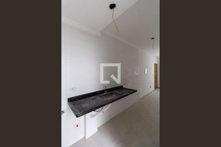 Sala e Cozinha Integrada  de apartamento para alugar com 2 quartos, 47m² em Cidade Centenário, São Paulo