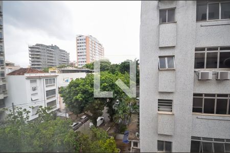 Vista da Sala de apartamento à venda com 2 quartos, 82m² em Tijuca, Rio de Janeiro