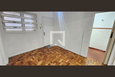 Sala de apartamento para alugar com 1 quarto, 44m² em Gonzaga, Santos