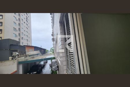 Vista do Quarto de apartamento para alugar com 1 quarto, 44m² em Gonzaga, Santos