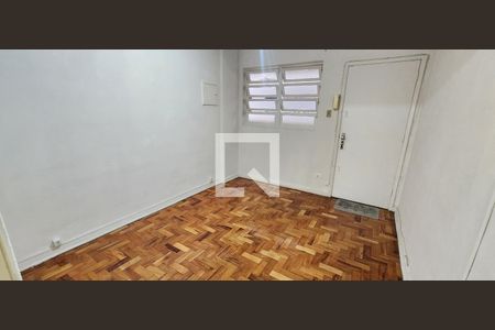 Sala de apartamento para alugar com 1 quarto, 44m² em Gonzaga, Santos