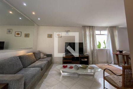 Sala de apartamento à venda com 4 quartos, 162m² em Coração Eucarístico, Belo Horizonte