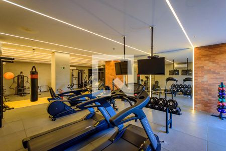 Studio à venda com 35m², 0 quarto e 1 vaga Studio à venda com 35m², 0 quarto e 1 vagaÁrea comum - Academia