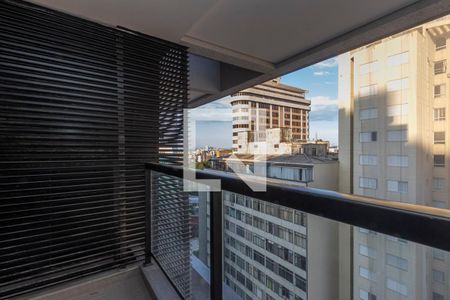 Varanda de apartamento à venda com 1 quarto, 50m² em Centro, Belo Horizonte