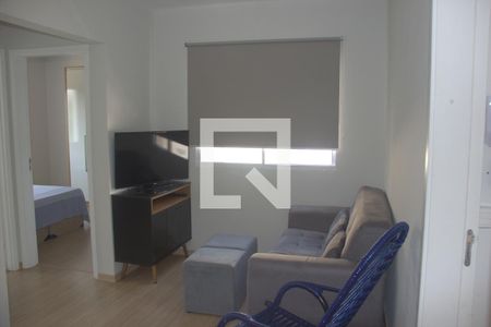 Sala de apartamento para alugar com 2 quartos, 48m² em Parque Manchester, Sorocaba