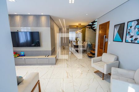 Sala de apartamento à venda com 3 quartos, 187m² em Heliópolis, Belo Horizonte