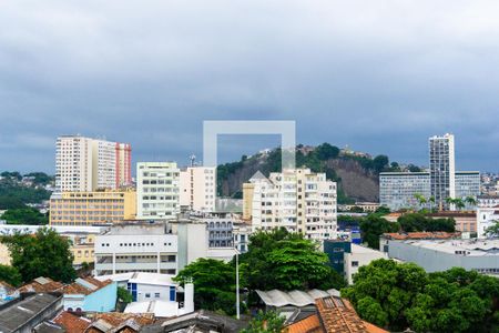 Vista da Sala de apartamento à venda com 1 quarto, 51m² em Centro, Rio de Janeiro