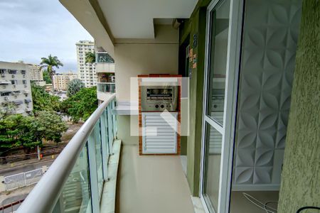 varanda de apartamento para alugar com 2 quartos, 70m² em Pechincha, Rio de Janeiro
