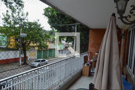 Varanda de apartamento à venda com 3 quartos, 87m² em Pechincha, Rio de Janeiro