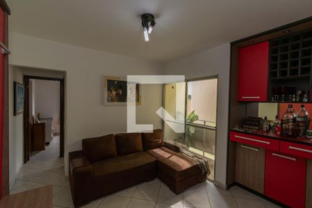 Sala de Estar/ Jantar  de apartamento para alugar com 1 quarto, 53m² em Cambuí, Campinas