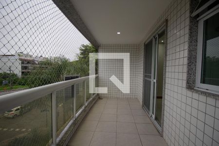 Varanda de apartamento à venda com 3 quartos, 106m² em Recreio dos Bandeirantes, Rio de Janeiro