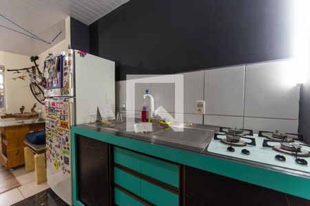 Sala/Cozinha de casa de condomínio para alugar com 2 quartos, 60m² em Santa Cândida, Curitiba