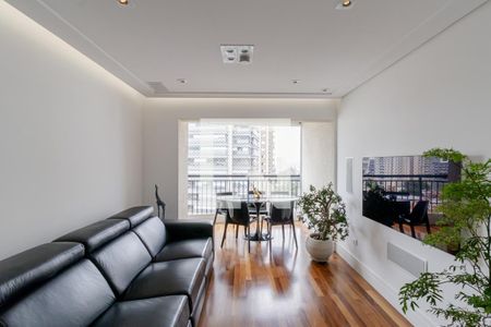 Sala de apartamento à venda com 3 quartos, 86m² em Vila Gumercindo, São Paulo