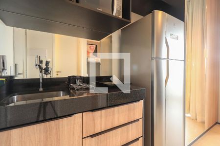 Cozinha de kitnet/studio à venda com 1 quarto, 21m² em Vila Mariana, São Paulo