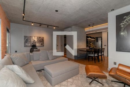 Sala de apartamento à venda com 1 quarto, 70m² em Petrópolis, Porto Alegre