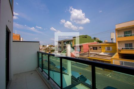 Varanda do quarto 1 de apartamento à venda com 2 quartos, 49m² em Silveira, Santo André