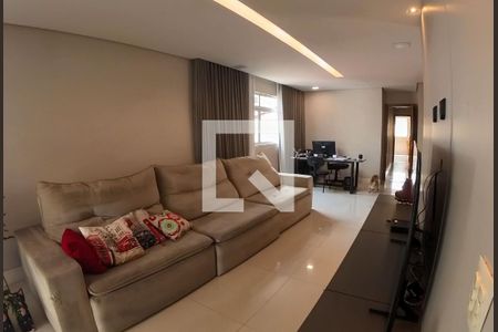 Sala de apartamento à venda com 4 quartos, 364m² em Liberdade, Belo Horizonte