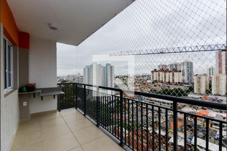 Varanda da Sala de apartamento para alugar com 3 quartos, 75m² em Picanço, Guarulhos