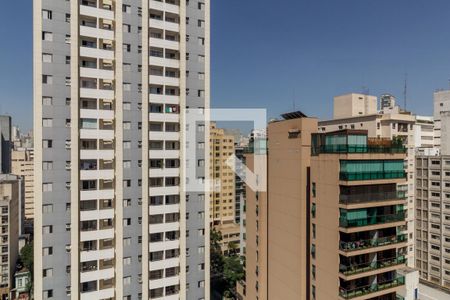 Vista do Quarto de apartamento à venda com 1 quarto, 49m² em Vila Buarque, São Paulo