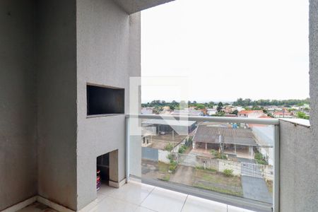 Varanda gourmet de apartamento para alugar com 2 quartos, 52m² em Cidade Jardim, São José dos Pinhais