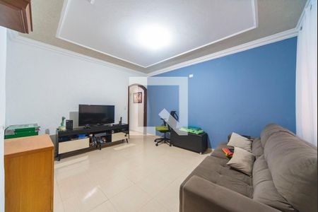 Sala de casa à venda com 3 quartos, 159m² em Vila Homero Thon, Santo André